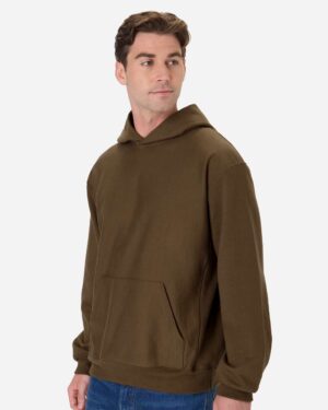 Hanes Unisex Beefy® Sweats Premium Heavyweight Hooded Sweatshirt - Image 5