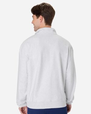 Hanes Men's Beefy® Sweats Premium Heavyweight Quarter-Zip Sweatshirt - Image 3