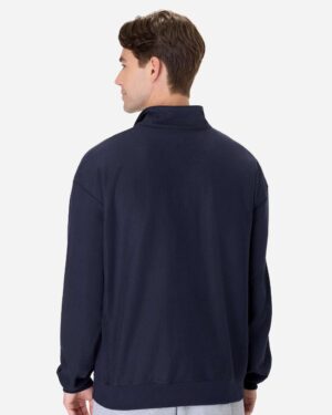 Hanes Men's Beefy® Sweats Premium Heavyweight Quarter-Zip Sweatshirt - Image 9