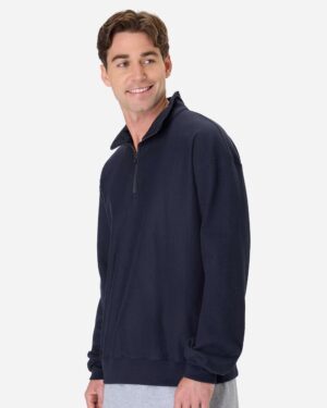 Hanes Men's Beefy® Sweats Premium Heavyweight Quarter-Zip Sweatshirt - Image 8