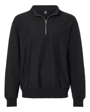 Hanes Men's Beefy® Sweats Premium Heavyweight Quarter-Zip Sweatshirt - Image 10