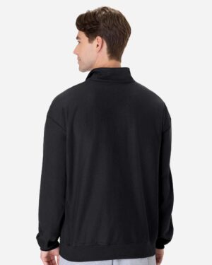 Hanes Men's Beefy® Sweats Premium Heavyweight Quarter-Zip Sweatshirt - Image 15