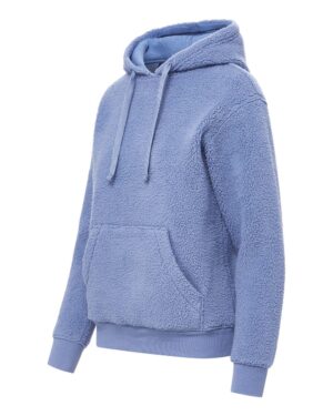 MV Sport Women's Starla Sherpa Hooded Pullover - Image 3