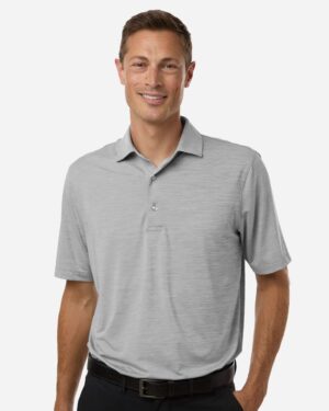 Paragon Men's Bohemian Striped Heather Performance Polo - Image 4