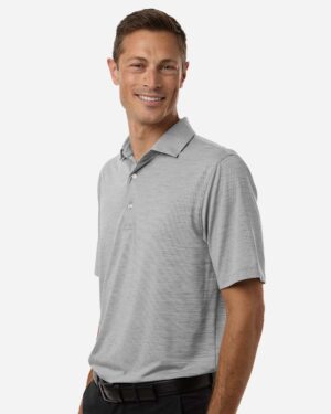 Paragon Men's Bohemian Striped Heather Performance Polo - Image 5
