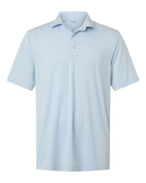 Paragon Men's Bohemian Striped Heather Performance Polo - Image 7