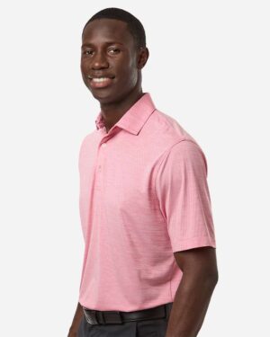 Paragon Men's Bohemian Striped Heather Performance Polo - Image 23