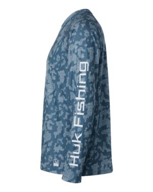 HUK Men's Lopro Running Lakes Long Sleeve T-Shirt - Image 15