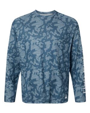 HUK Men's Lopro Running Lakes Long Sleeve T-Shirt - Image 13