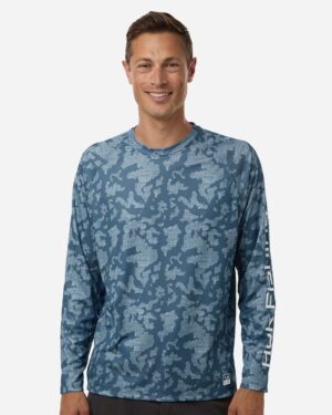 HUK Men's Lopro Running Lakes Long Sleeve T-Shirt - Image 16