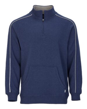 Boxercraft Men's French Terry Quarter-Zip Pullover - Image 5
