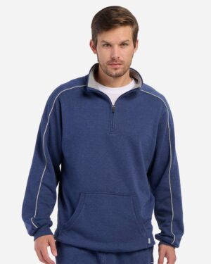 Boxercraft Men's French Terry Quarter-Zip Pullover - Image 7