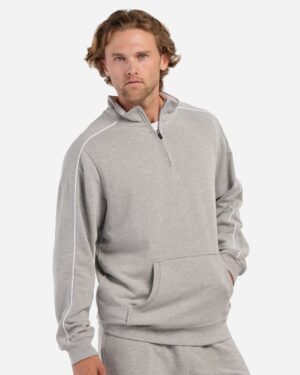 Boxercraft Men's French Terry Quarter-Zip Pullover - Image 11