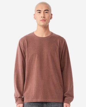 BELLA + CANVAS Unisex Heavyweight Garment-Dyed Long Sleeve Tee - Image 40