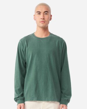 BELLA + CANVAS Unisex Heavyweight Garment-Dyed Long Sleeve Tee - Image 64