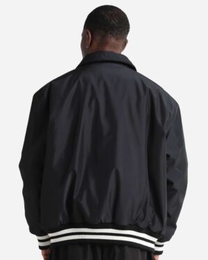 Shaka Wear Unisex Collared Varsity Jacket - Image 3