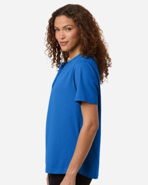 Devon & Jones Women's Seaton Pebble Textured Polo - Image 11