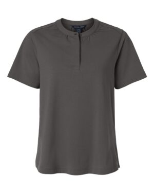 Devon & Jones Women's Seaton Pebble Textured Polo - Image 13