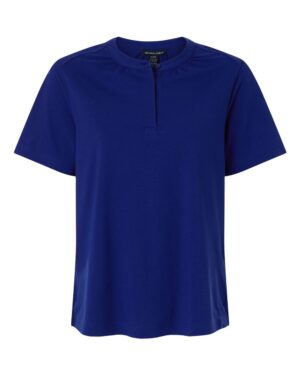 Devon & Jones Women's Seaton Pebble Textured Polo - Image 19