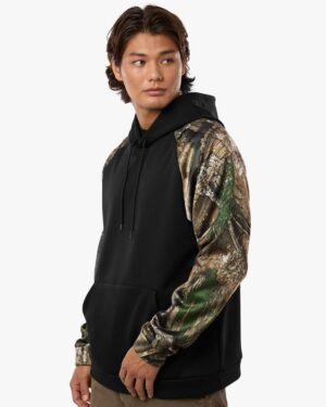 RealTree Unisex Realtree® Performance Colorblocked Hooded Sweatshirt - Image 5