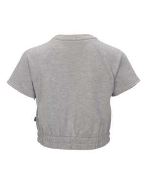 Boxercraft Women's French Terry Short Sleeve Cropped Crewneck Sweatshirt - Image 10