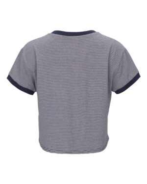 Boxercraft Women's Striped Tie Front T-Shirt - Image 6