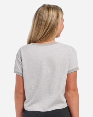 Boxercraft Women's Striped Tie Front T-Shirt - Image 12