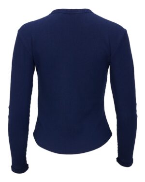 Boxercraft Women's Waffle Knit Baby Long Sleeve T-Shirt - Image 10