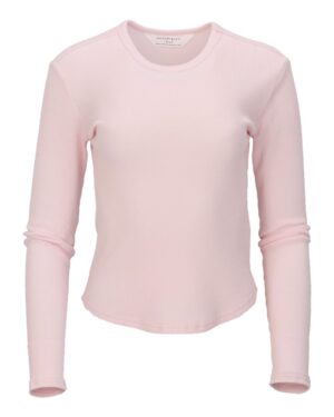 Boxercraft Women's Waffle Knit Baby Long Sleeve T-Shirt - Image 17