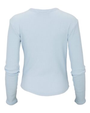 Boxercraft Women's Waffle Knit Baby Long Sleeve T-Shirt - Image 22