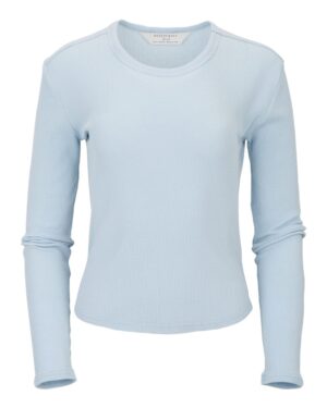 Boxercraft Women's Waffle Knit Baby Long Sleeve T-Shirt - Image 21