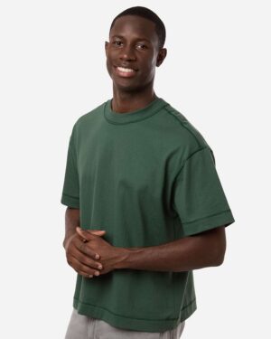 American Apparel Unisex Heavyweight Cotton Mid-Length Tee - Image 35