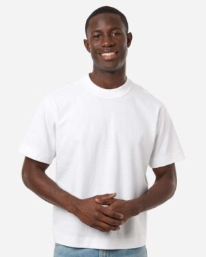 American Apparel Unisex Heavyweight Cotton Mid-Length Tee - Image 40