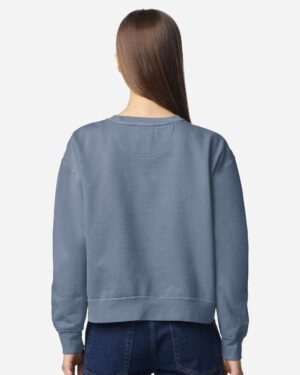 Comfort Colors Women's Garment-Dyed Mid-Length Crewneck Sweatshirt - Image 6