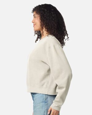 Comfort Colors Women's Garment-Dyed Mid-Length Crewneck Sweatshirt - Image 17