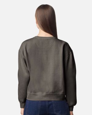 Comfort Colors Women's Garment-Dyed Mid-Length Crewneck Sweatshirt - Image 21