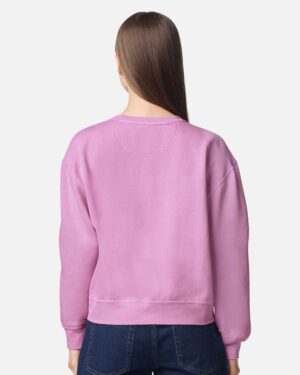 Comfort Colors Women's Garment-Dyed Mid-Length Crewneck Sweatshirt - Image 24