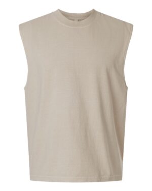 American Apparel Unisex Heavyweight Cotton Garment-Dyed Mid-Length Muscle Tee - Image 7