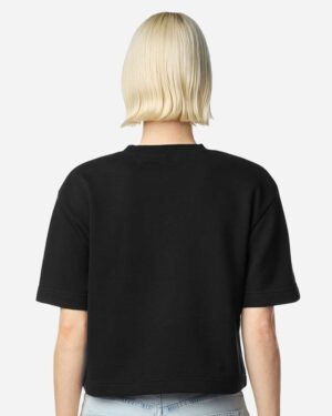 American Apparel Women's French Terry Mid-Length Boxy Top - Image 6