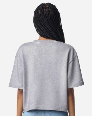 American Apparel Women's French Terry Mid-Length Boxy Top - Image 12
