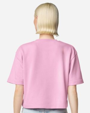 American Apparel Women's French Terry Mid-Length Boxy Top - Image 30