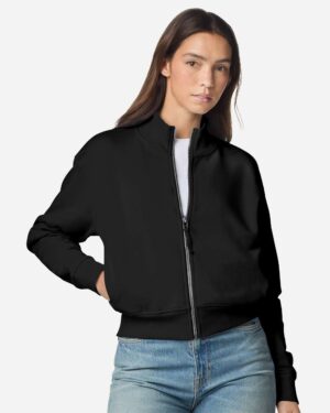 American Apparel Women's French Terry Full-Zip Jacket - Image 4