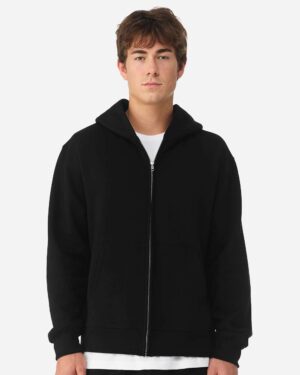 BELLA + CANVAS Unisex 10 oz Full-Zip Hoodie Sweatshirt - Image 4