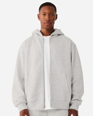 BELLA + CANVAS Unisex 10 oz Full-Zip Hoodie Sweatshirt - Image 19
