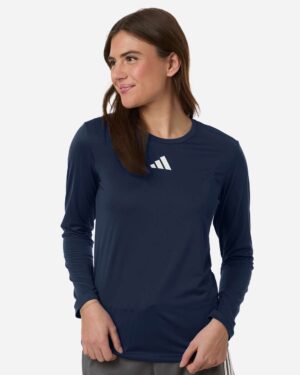 Adidas Women's Pregame Long Sleeve T-Shirt - Image 4