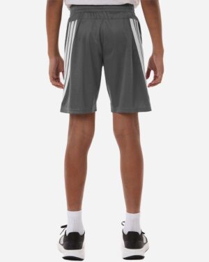 Adidas Youth 3-Stripes 3" Shorts - Image 6