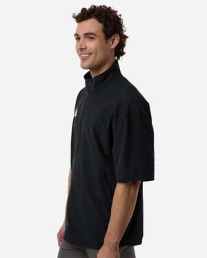 Adidas Men's Short Sleeve Quarter-Zip Pullover - Image 5