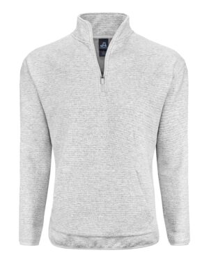 J. America Unisex Pebble Fleece Quarter-Zip Pullover - Image 5