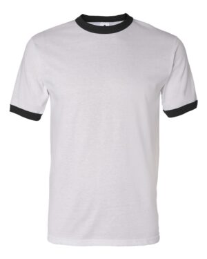 Augusta Sportswear Unisex 50/50 Ringer T-Shirt - Image 45
