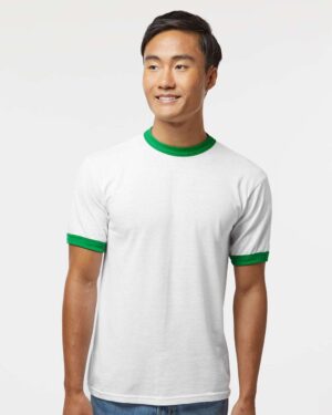 Augusta Sportswear Unisex 50/50 Ringer T-Shirt - Image 53